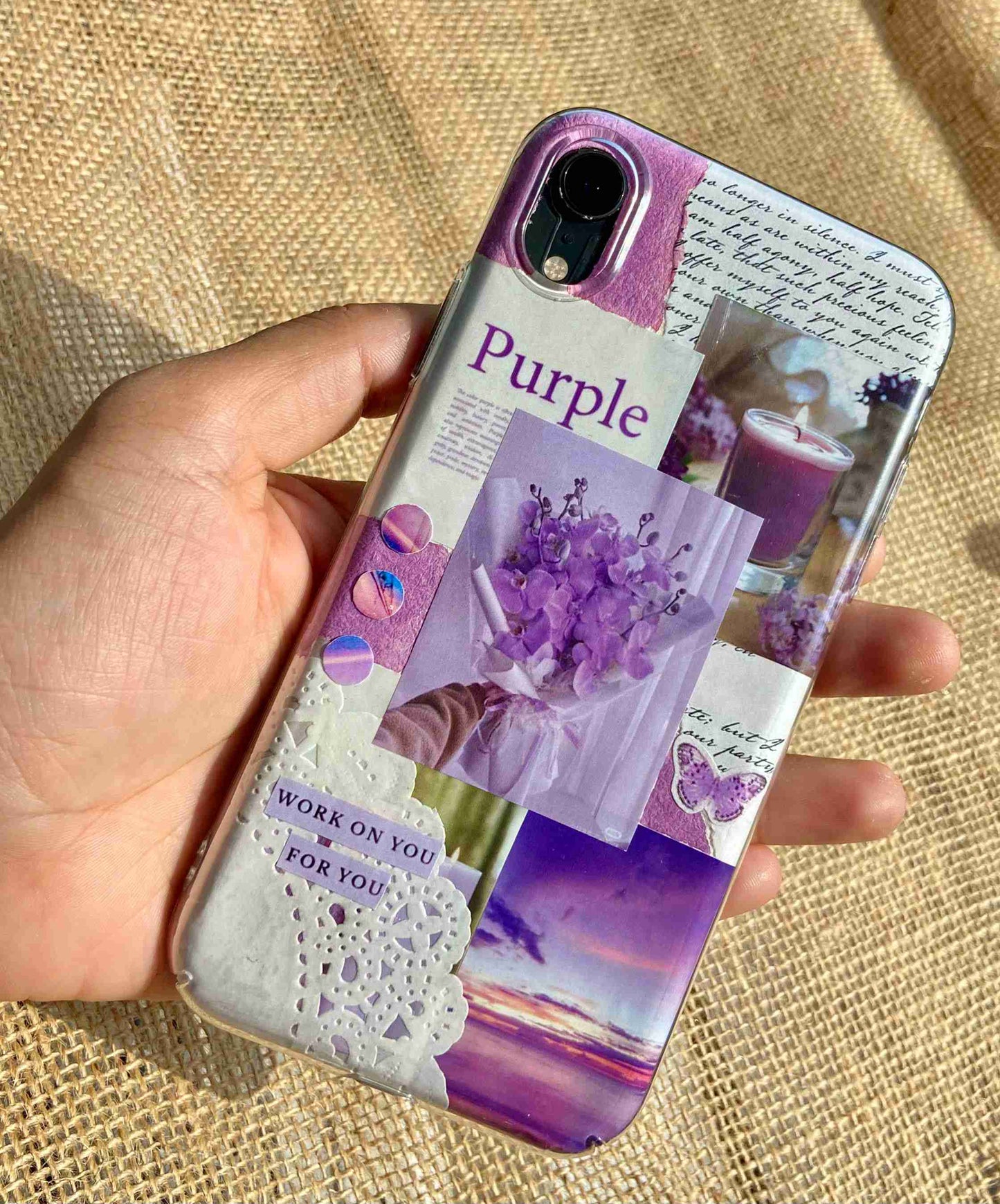 Lilac Inspirational Phone Case