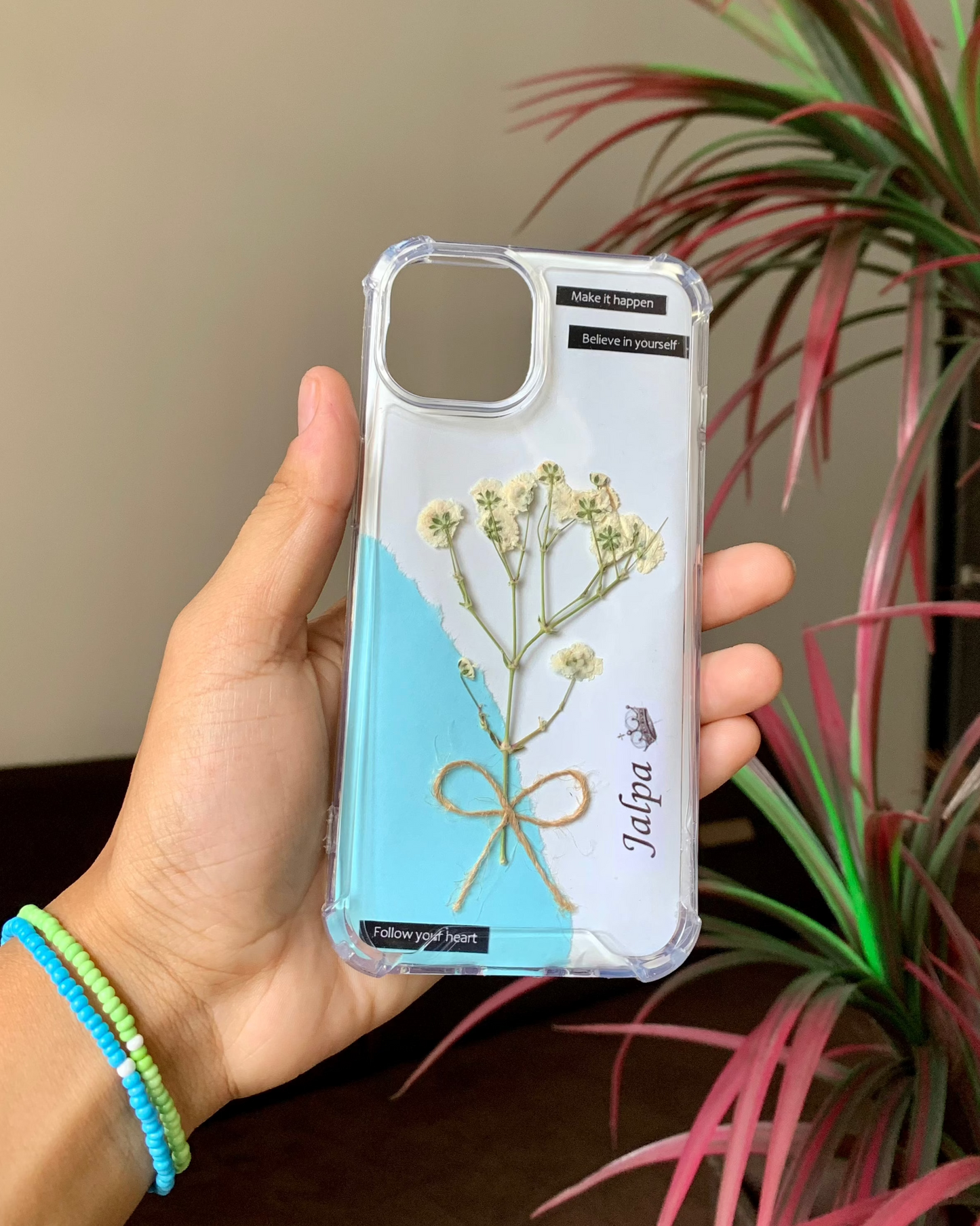 Floral Sky Blue Phone Case