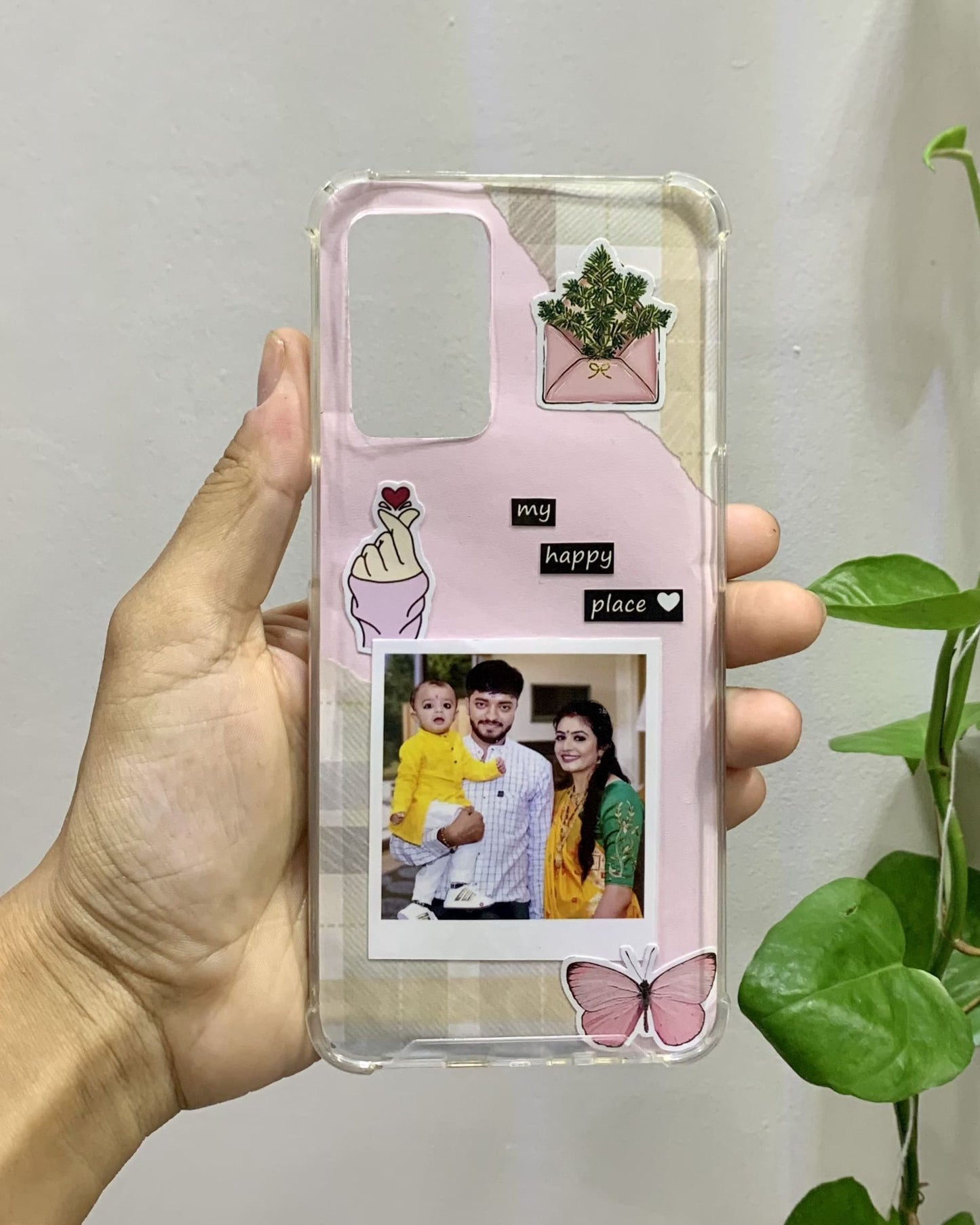 Cherished Moments Pink Phone Case