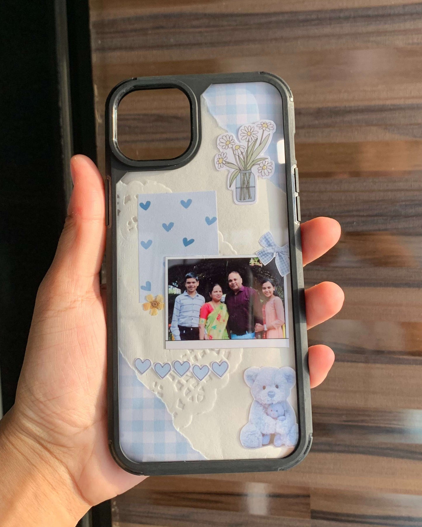 Timeless Moments Sky Blue Phone Case