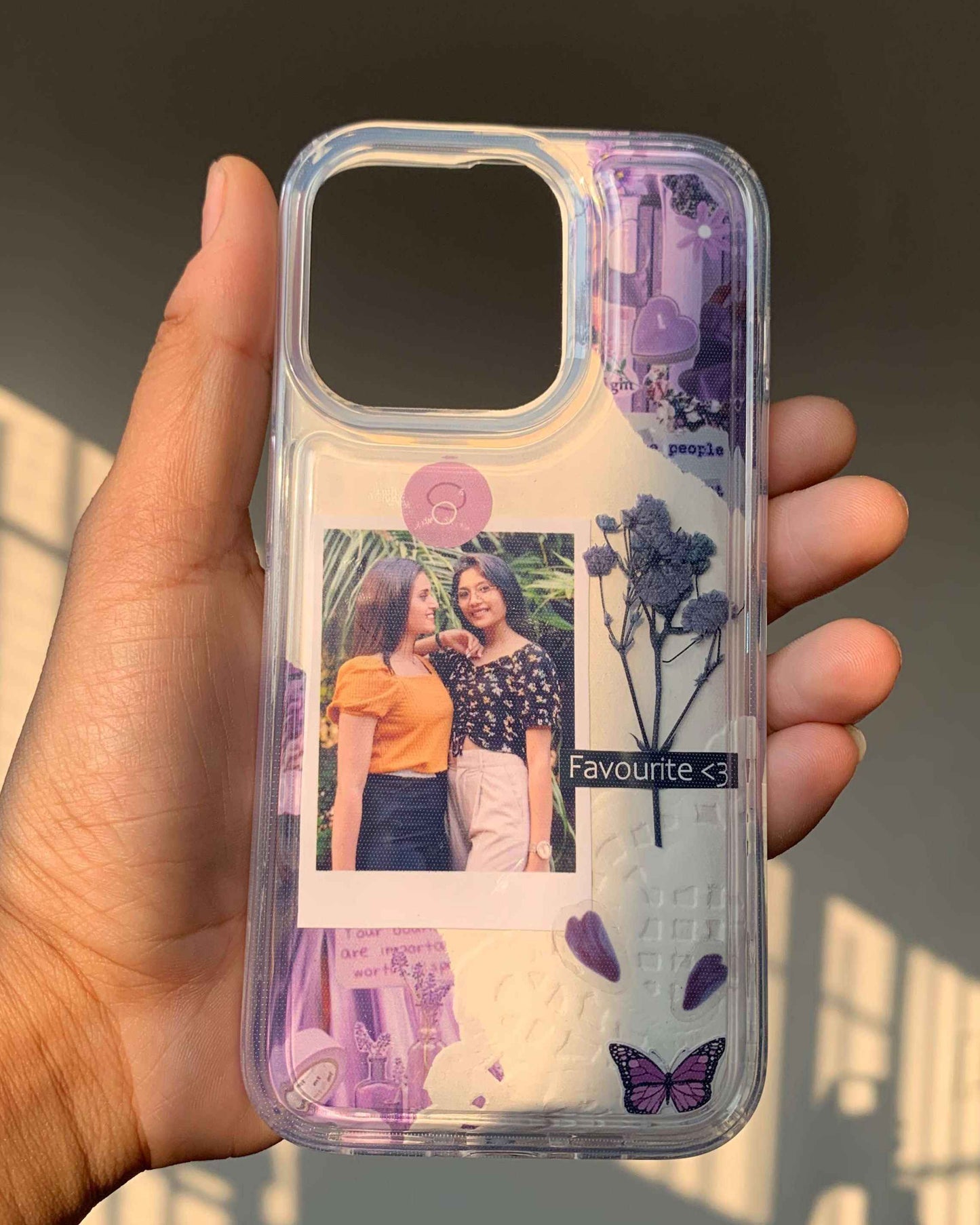 Purple Themed Cute Phone Case