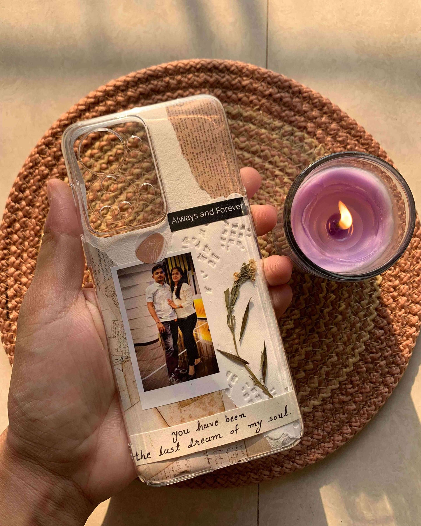 Heartfelt Moments Brown Phone Case