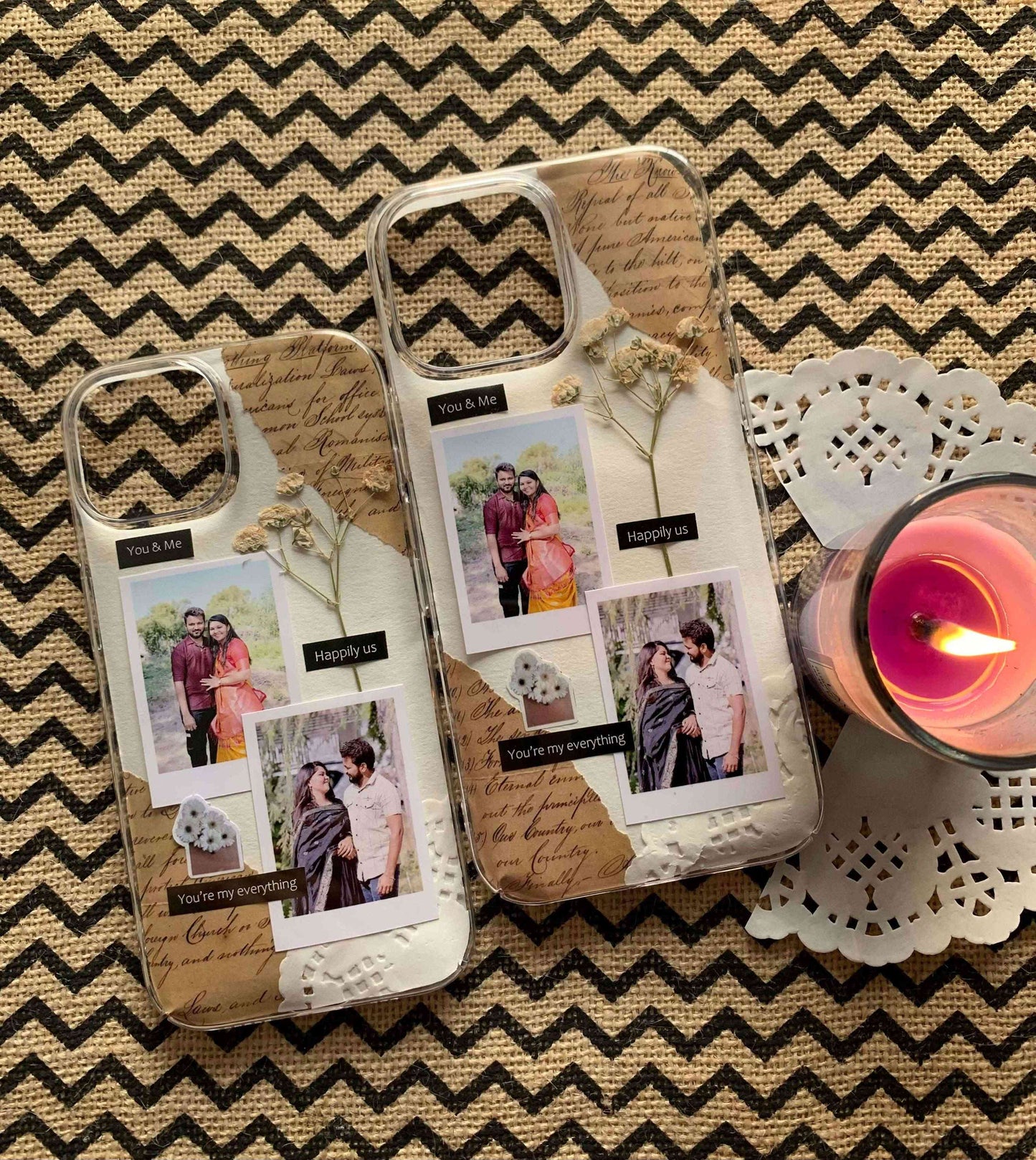 Rustic Romance Memory Phone Case