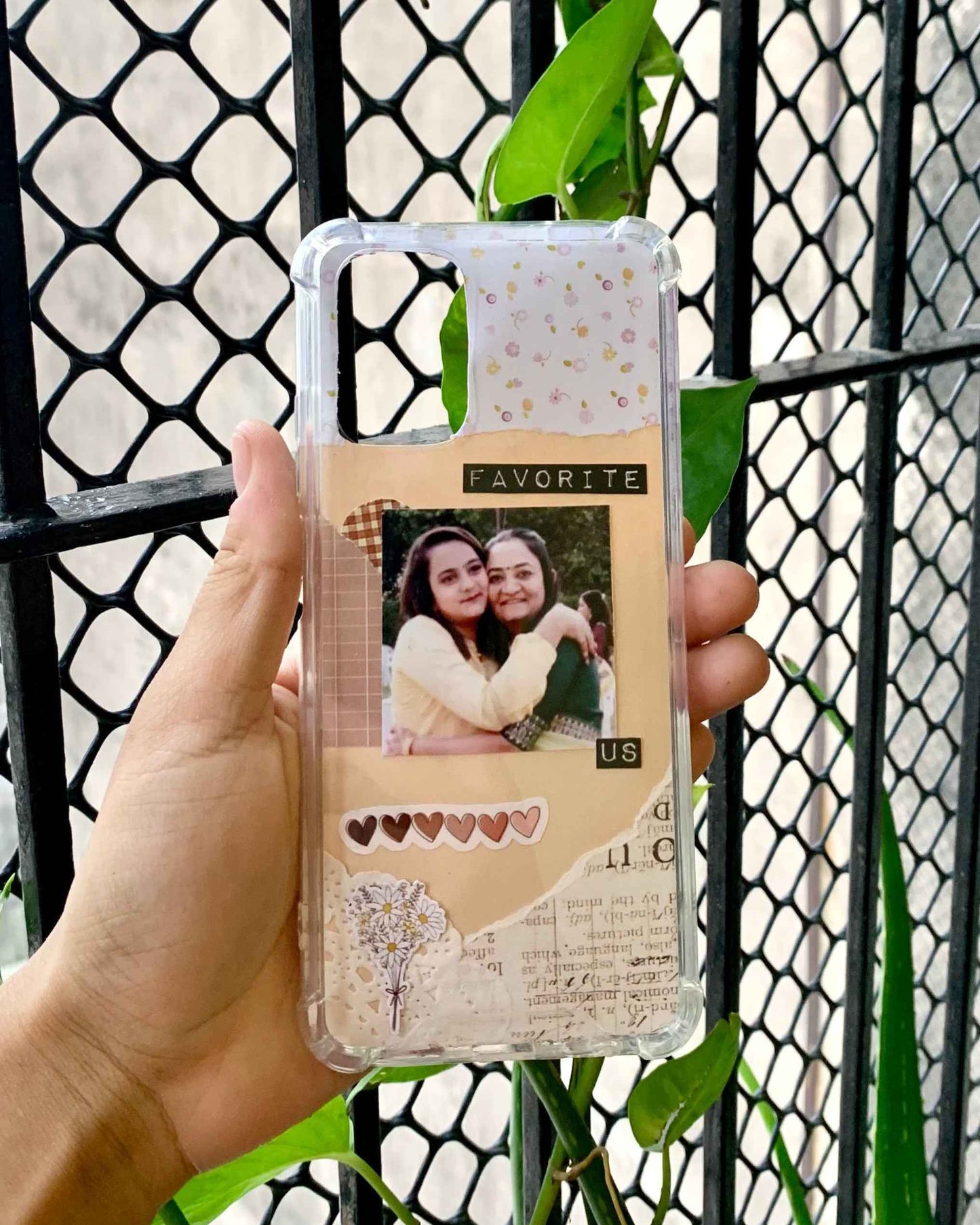 Everlasting Bond Beige Phone Case