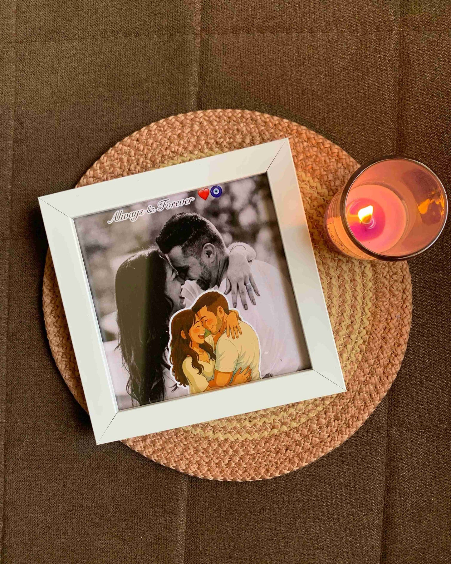 Ghibli-Inspired Personalized Photo Frame