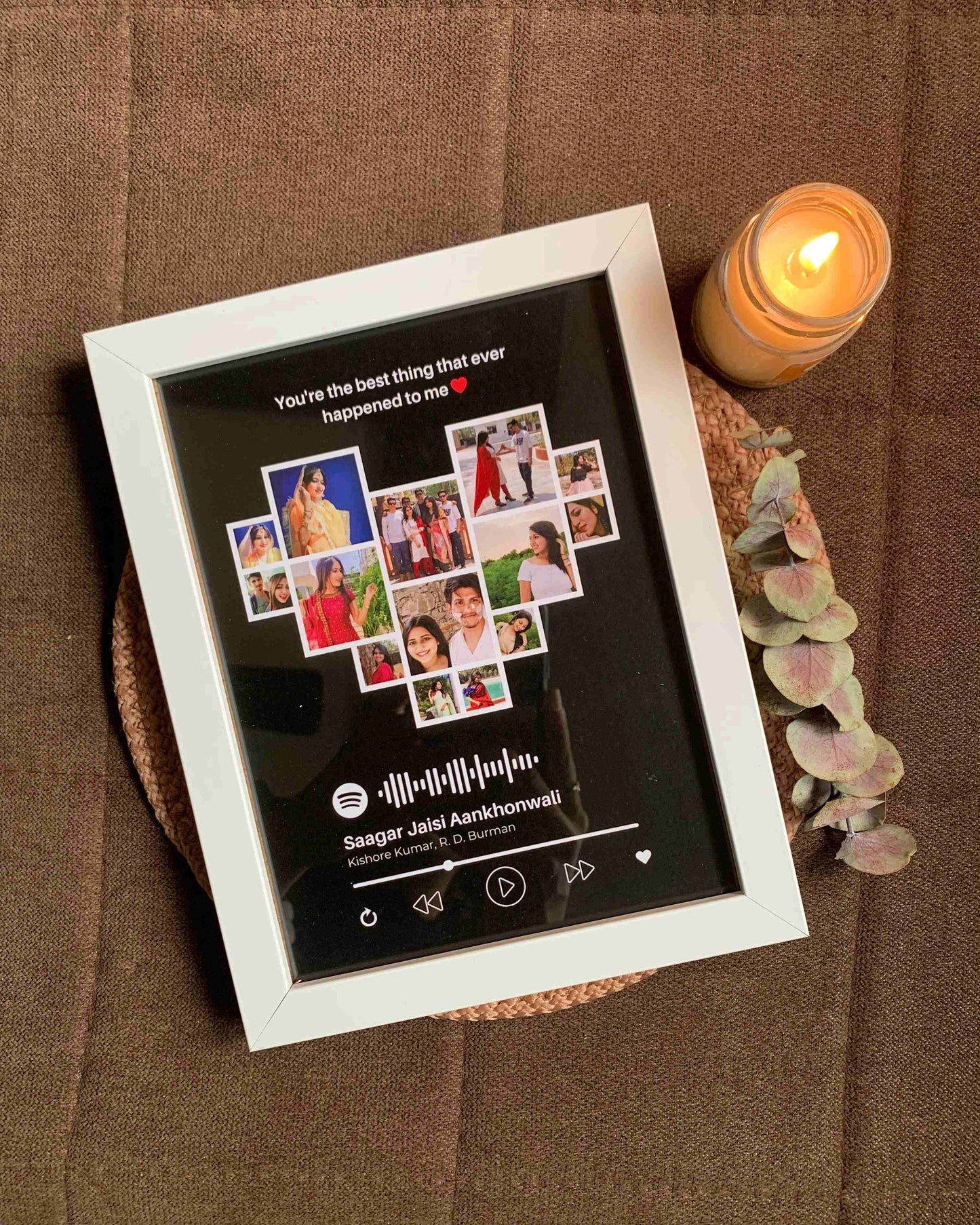 Mosaic Melody Frame – Custom Spotify Collage