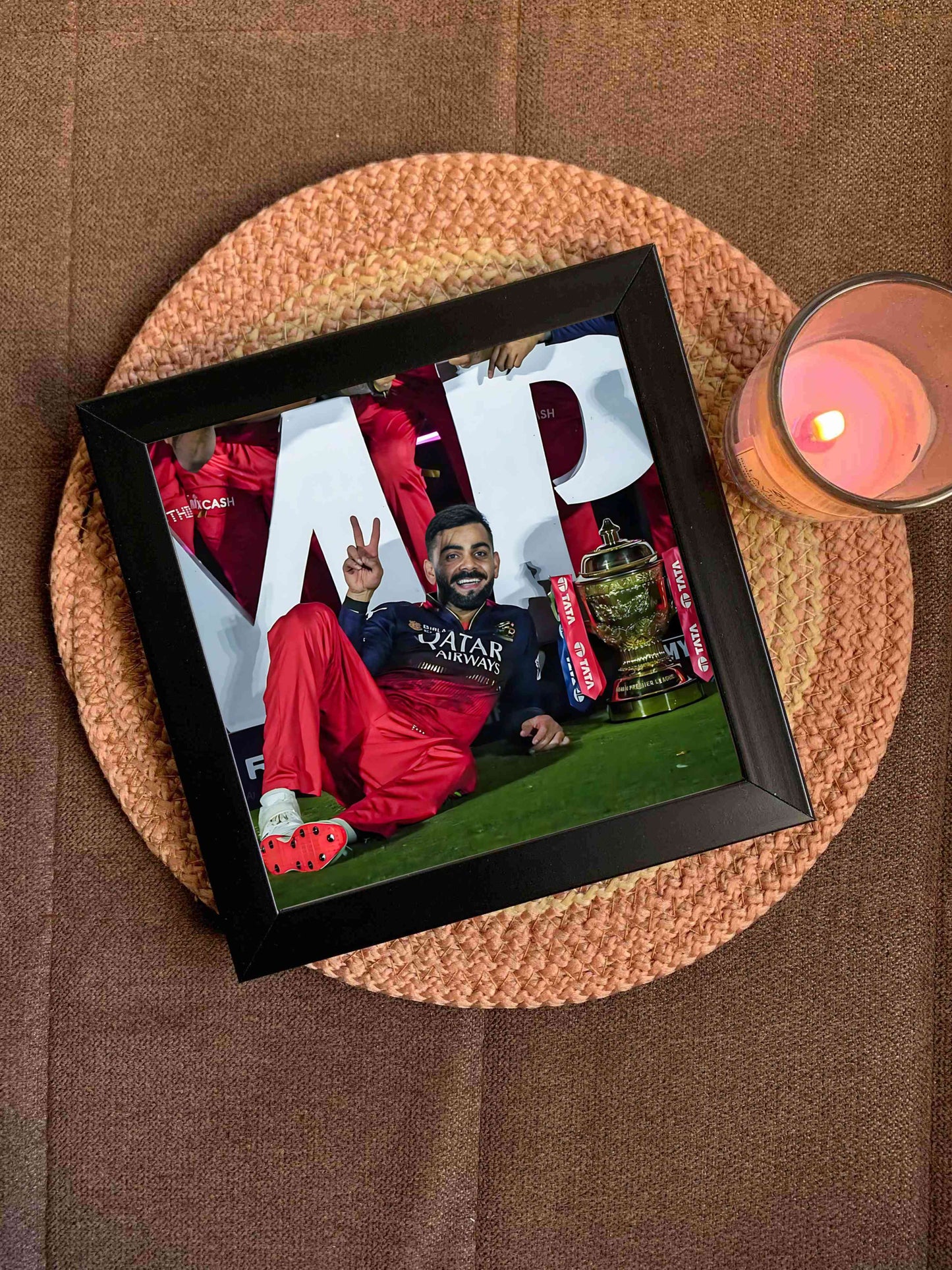 RCB 2025 IPL Champions Photo Frame