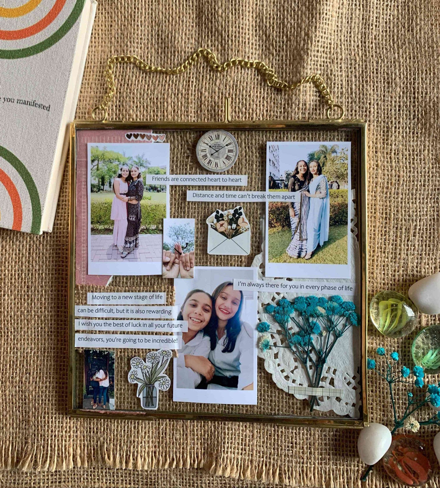 Golden Touch Friendship Frame