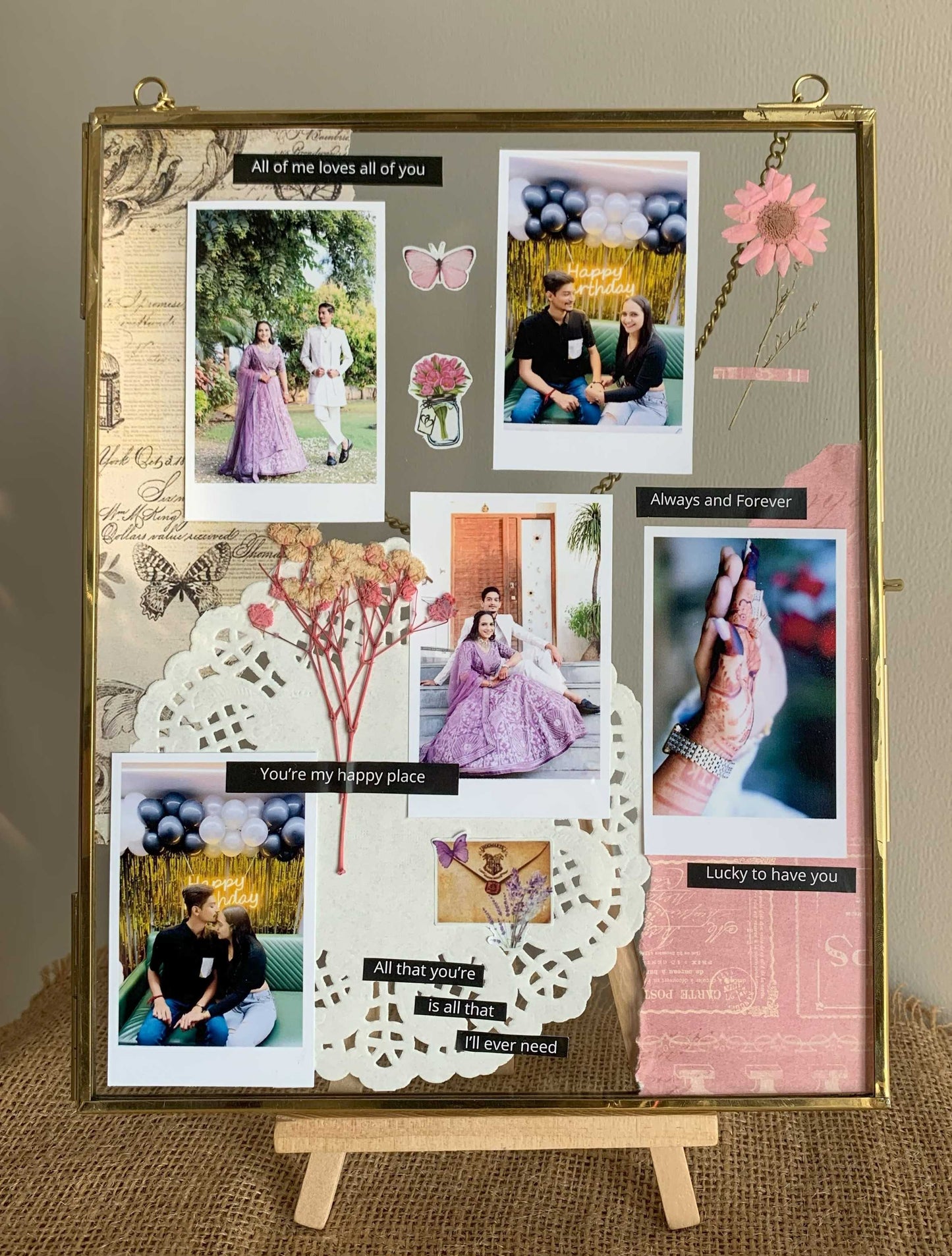 Journey of Love Memory Frame