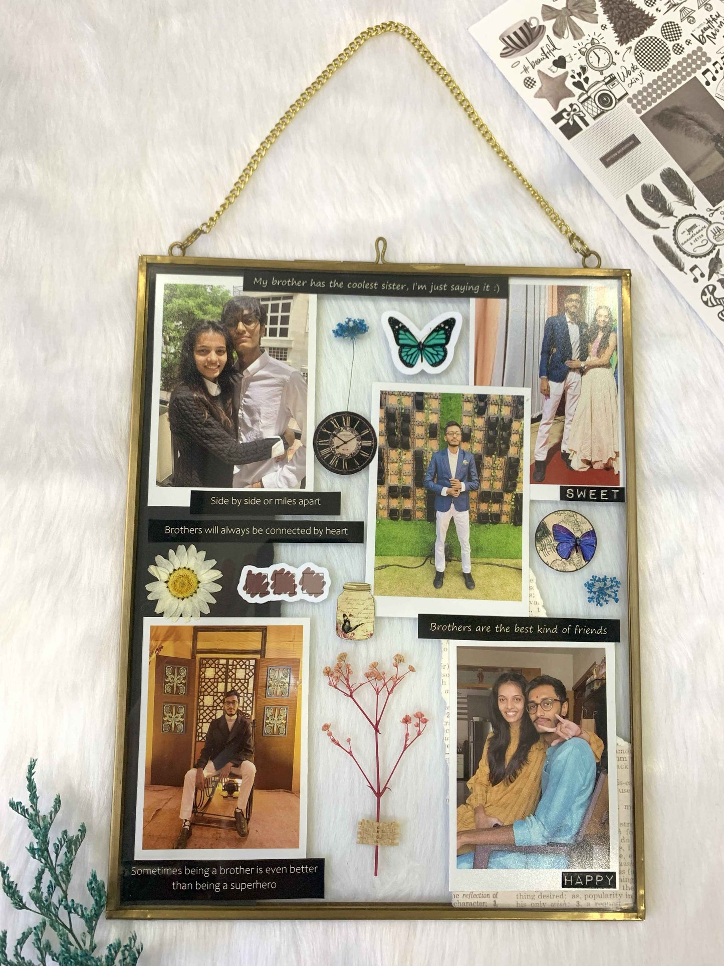 Sibling Love Keepsake Frame