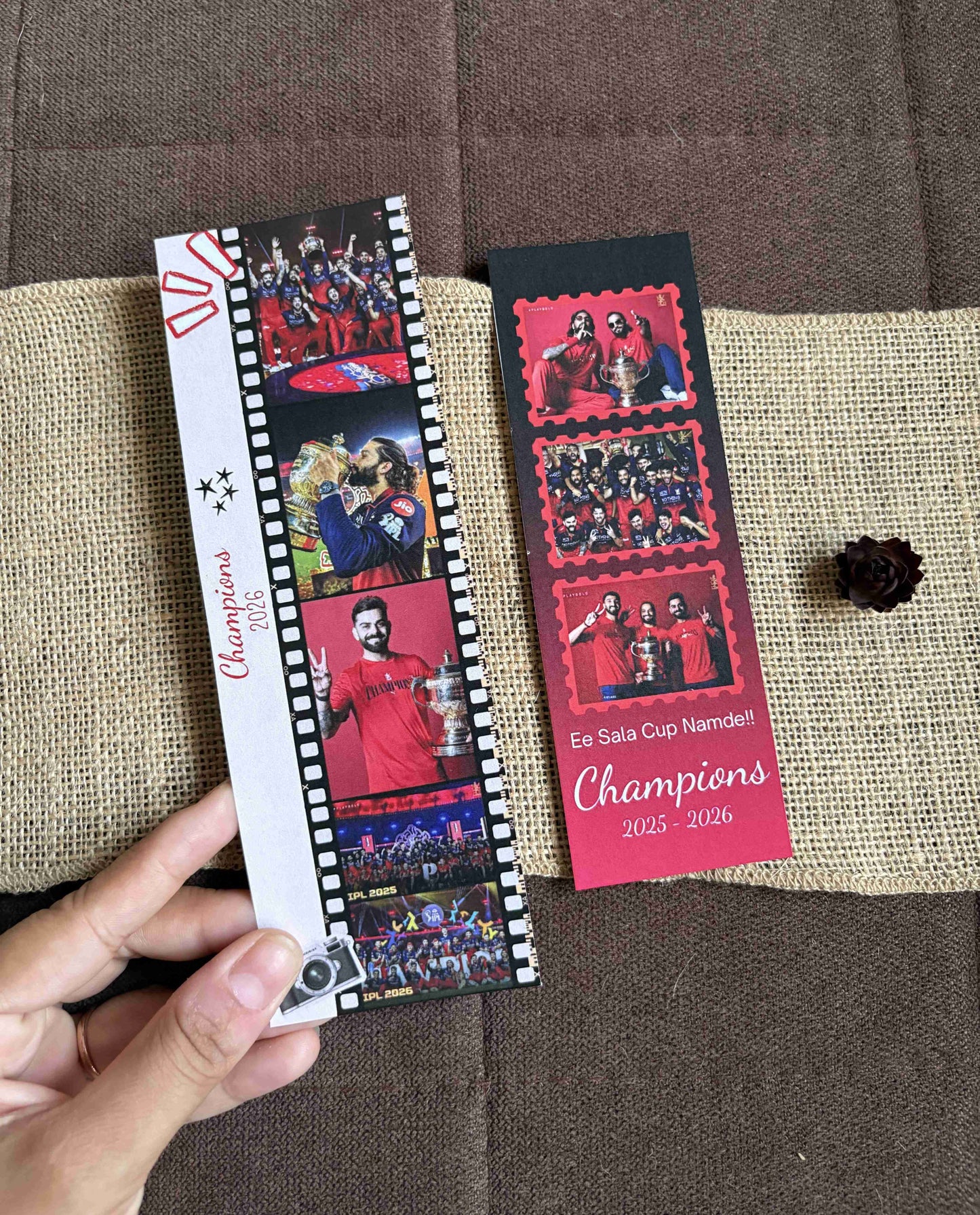 E Sala Cup Namdu – RCB Victory 2026 Photo Strip