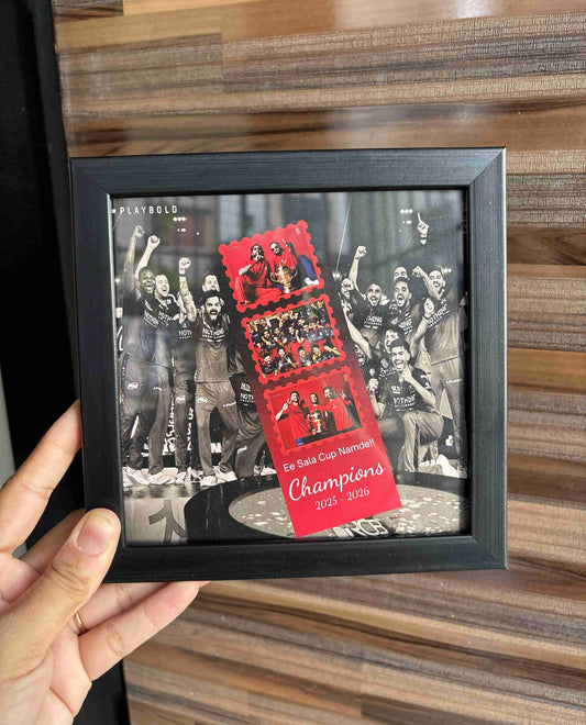 RCB 2026 IPL Champions Photo Frame