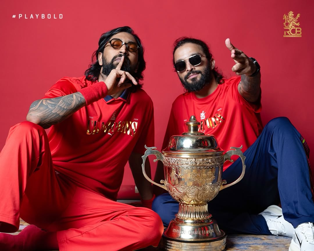 E Sala Cup Namdu – RCB Victory 2026 Polaroid Set