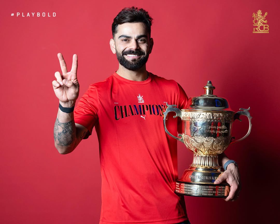 E Sala Cup Namdu – RCB Victory 2026 Polaroid Set