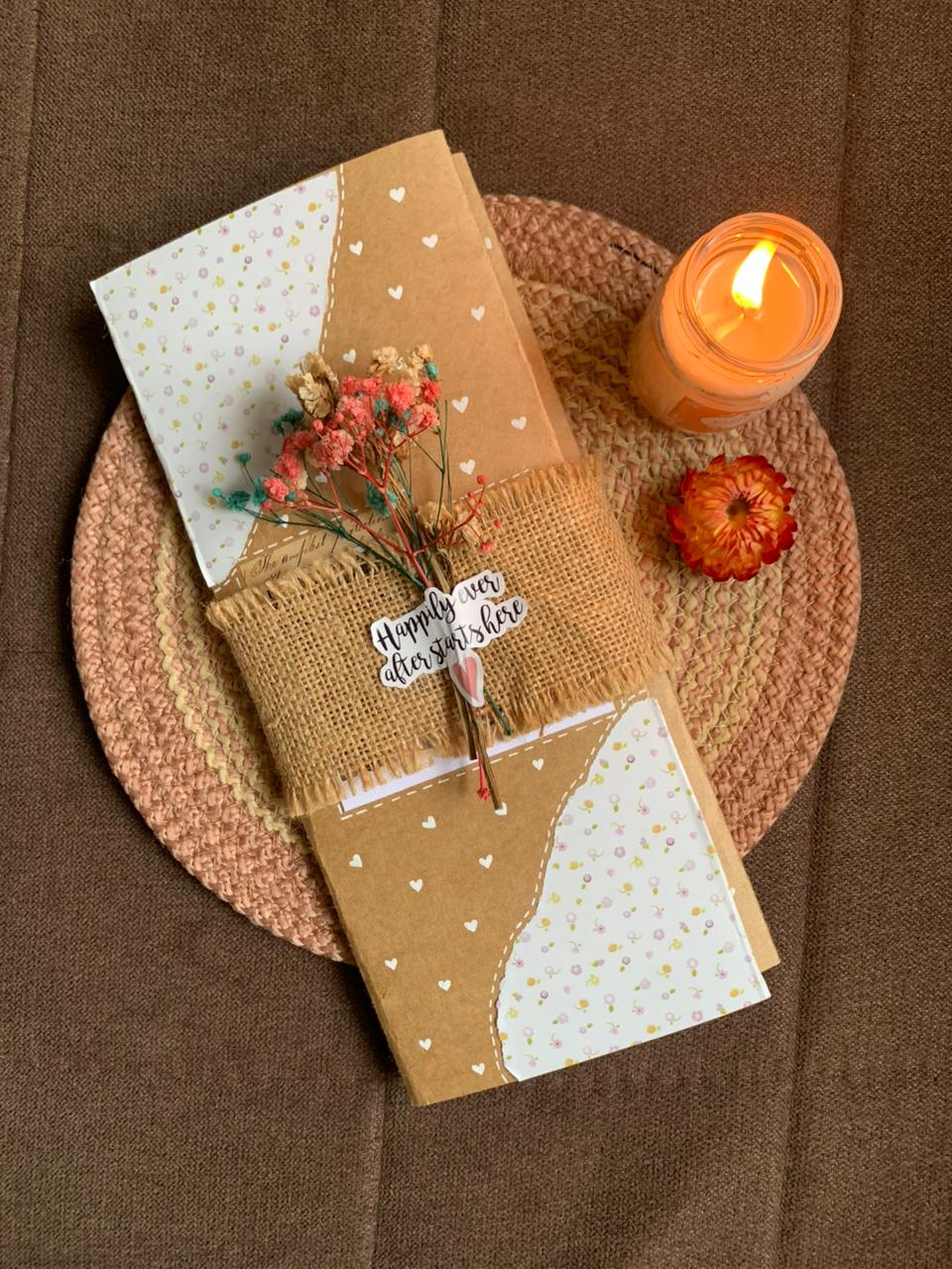 Handmade Memory Flip Card