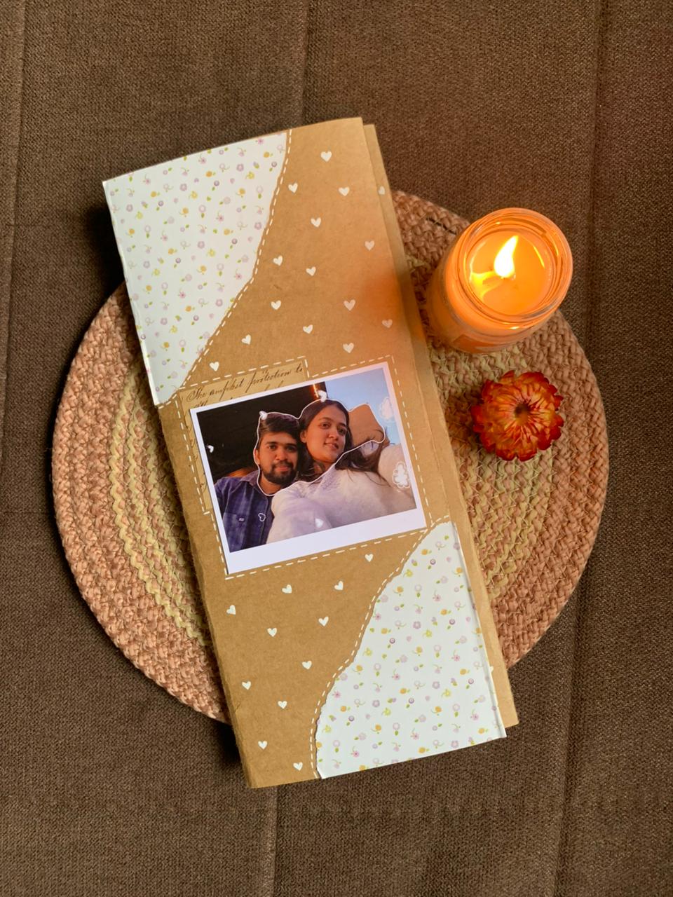 Handmade Memory Flip Card