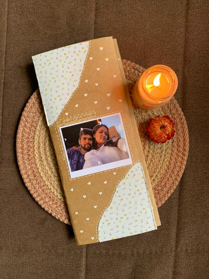 Handmade Memory Flip Card