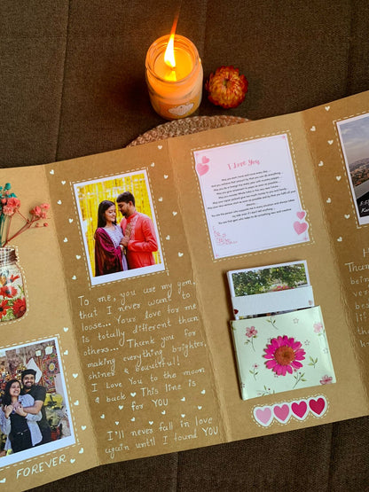 Handmade Memory Flip Card