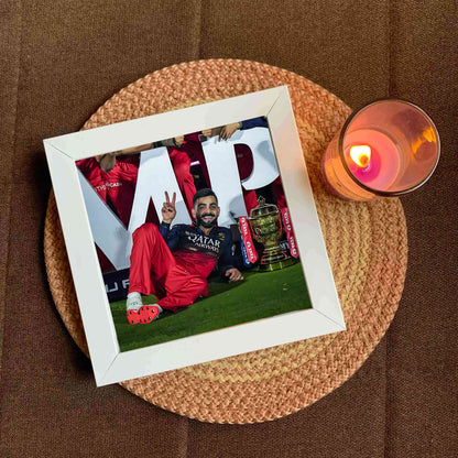 RCB 2025 IPL Champions Photo Frame