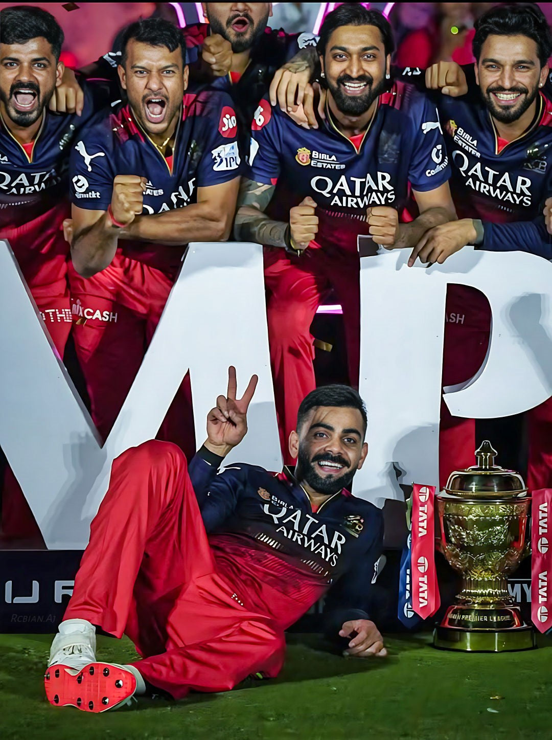 E Sala Cup Namdu – RCB Victory Polaroid Set