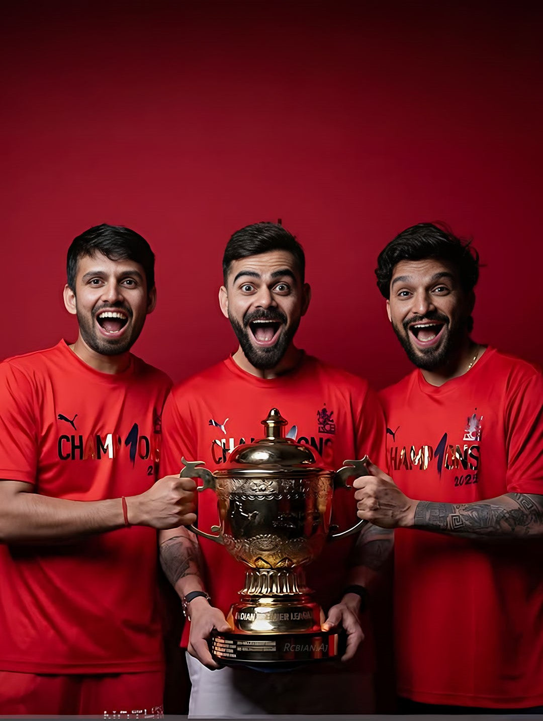 E Sala Cup Namdu – RCB Victory Polaroid Set