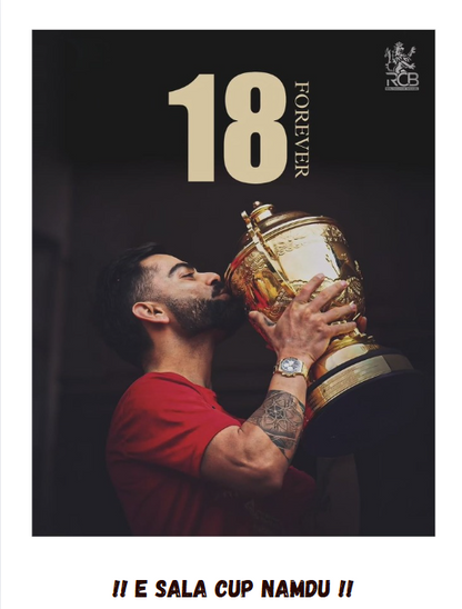E Sala Cup Namdu – RCB Victory Polaroid Set