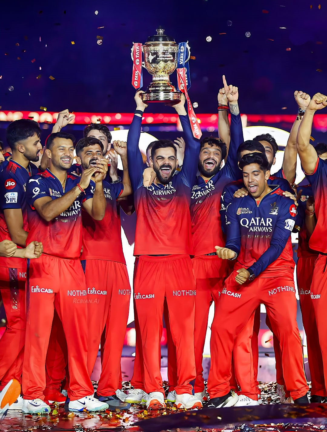 E Sala Cup Namdu – RCB Victory Polaroid Set