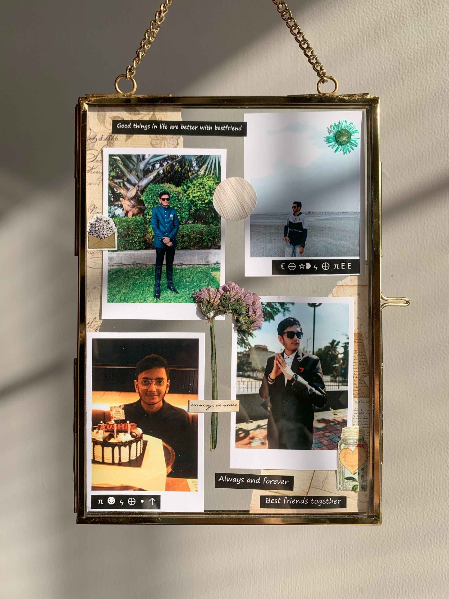 Golden Memories Frame