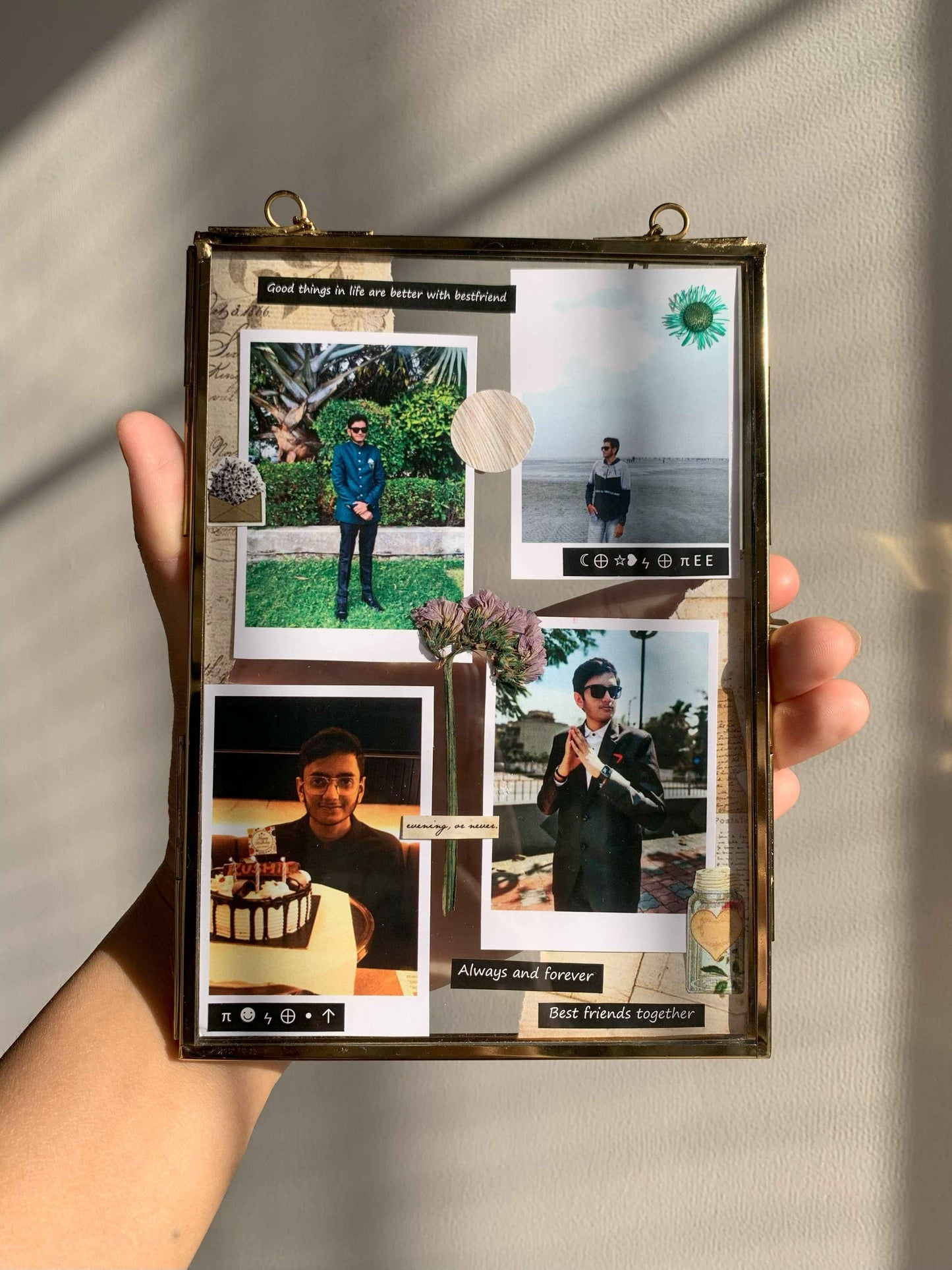 Golden Memories Frame