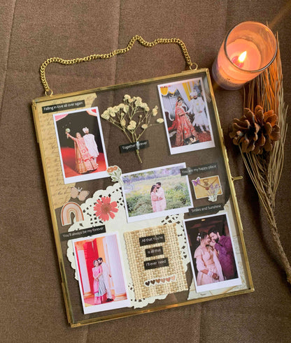 Golden Ties Keepsake Frame