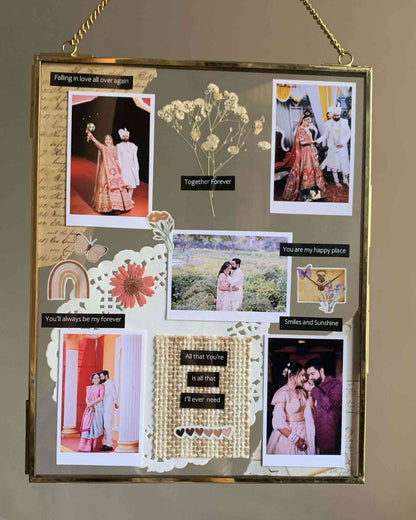 Golden Ties Keepsake Frame