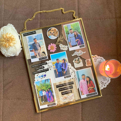 Golden Vintage Memories Frame