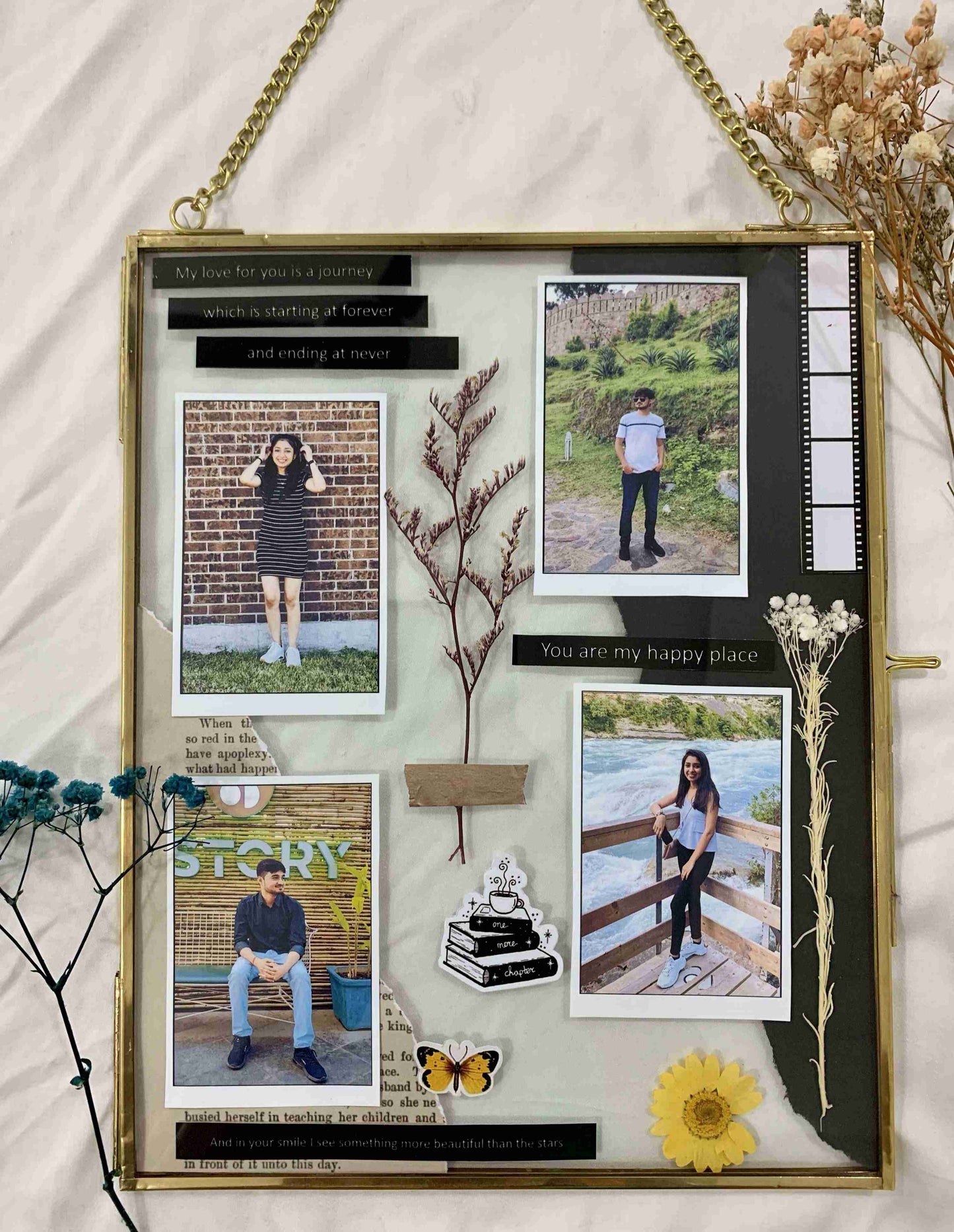 Soulmates in Time Keepsake Frame