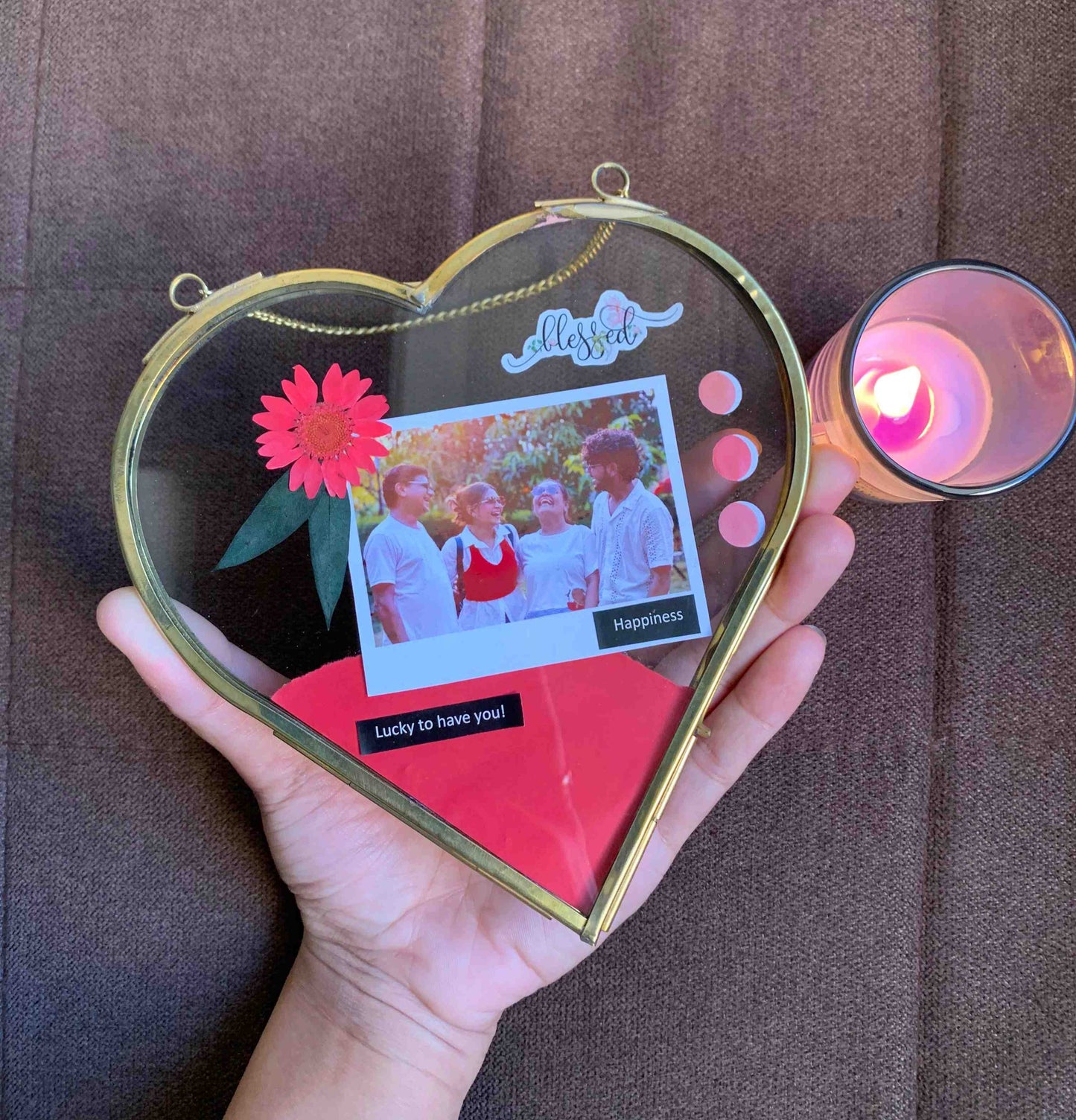 Heart of Happiness Memory Frame