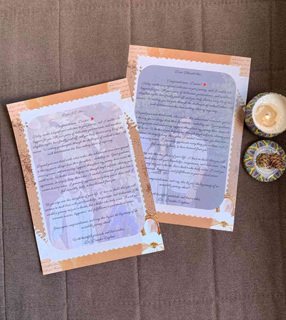 Timeless Vintage Personalized Letter